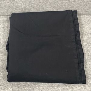 TanJay Womens Black Straight‎ Leg Capri Pants Size 14